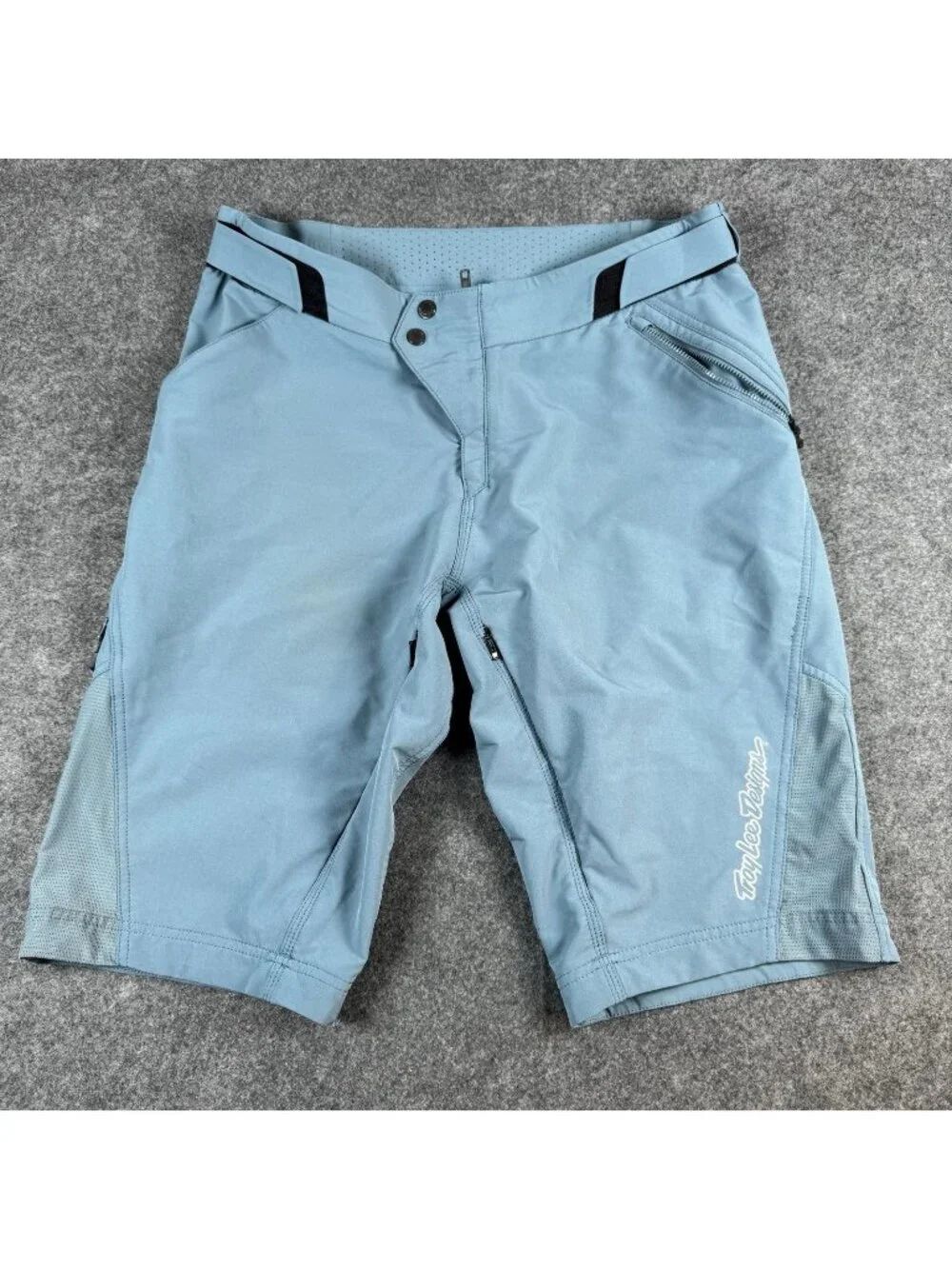 Troy Lee Designs Shorts Mens Size 32 Blue Ruckus Mountain Bike Trail Cycling